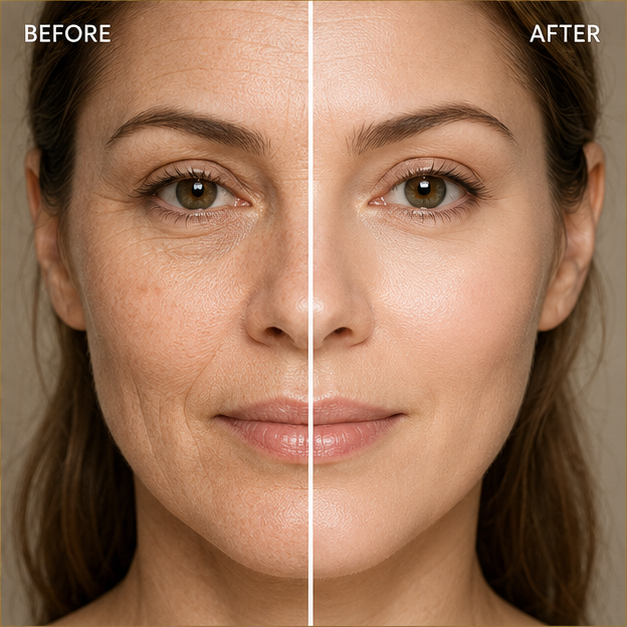 Nuvique Cell Reboot Ageless Glow Serum with Niacinamide, Panthenol, Snow Mushroom & Centella | Hydrating Face Serum for Fine Lines, Skin Firmness & Radiant Glow | Anti-Aging Serum for Women & Men | 30ml