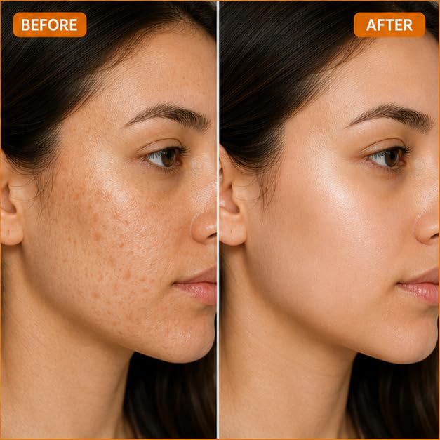 Nuvique 10% Vitamin C Face Serum 30 ml | Lightweight Daily Brightening Facial Serum for Glow, Radiance & Even Looking Skin | Fast Absorbing Formula for All Skin Types