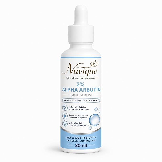 Nuvique Face Serum Collection 30 ml | Daily Skincare & Hair Care Serum Range | Niacinamide, Vitamin C, 1% Salicylic Acid, 2% Alpha Arbutin, Spot Care, Anti Acne & Rosemary Hair Serum | Lightweight Formula
