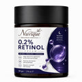 Nuvique 0.2% Retinol Cream with Squalane & Ceramides 50g | Evening Face Cream for Smoother Looking Skin