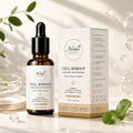 Nuvique Cell Reboot Ageless Glow Serum with Niacinamide, Panthenol, Snow Mushroom & Centella | Hydrating Face Serum for Fine Lines, Skin Firmness & Radiant Glow | Anti-Aging Serum for Women & Men | 30ml
